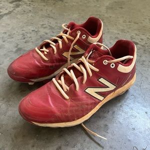 New Balance Men's 4040v5 TPU Low Molded Baseball Cleats Size 10